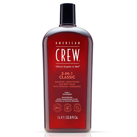 Buy American Crew 3-in-1 Shampoo and Conditioners 33.8 Fluid Ounce ...