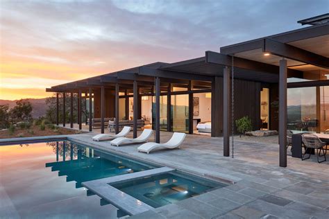 This Mid-Century Modern Inspired Home Is Full Of Exposed Framing ...