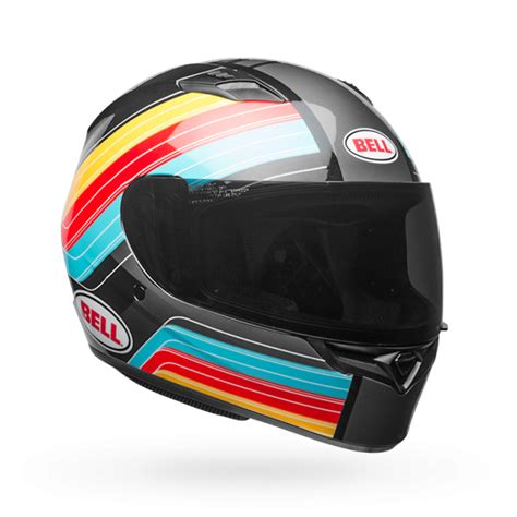 Bell Qualifier Commander Blue-Red-Yellow Helmet– Moto Central