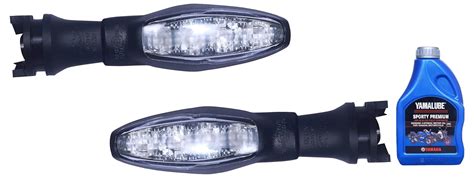 Yamaha Pair of LED Flashers Light Indicator Assembly, Fit for Universal ...