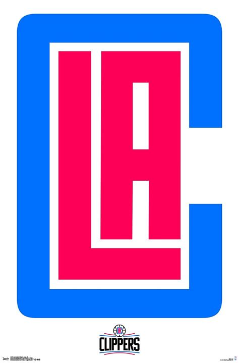 Trends International Los Angeles Clippers-Logo 15 Premium Wall Poster ...