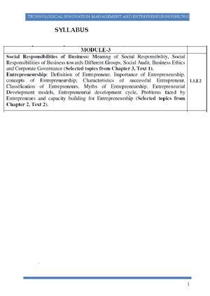 MODULE 2 NOTES - Page | Syllabus: Page | 2 MEANING Meaning of ...
