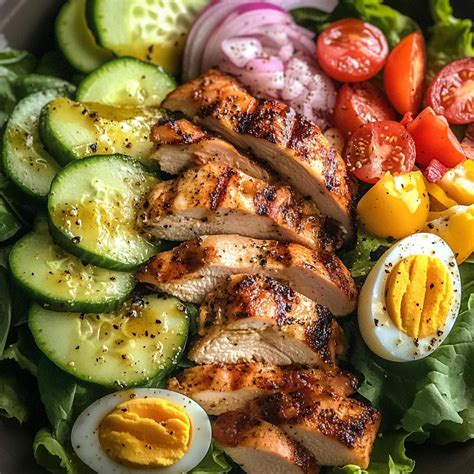 Paleo Grilled Chicken Cobb Salad: 30 Minutes to Delight - Wilingga Air ...