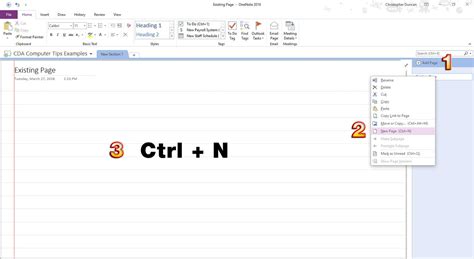 Image result for Add Column to OneNote Page