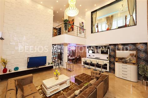 Furnishing, floor plan and interior designs from a luxury villa in ...