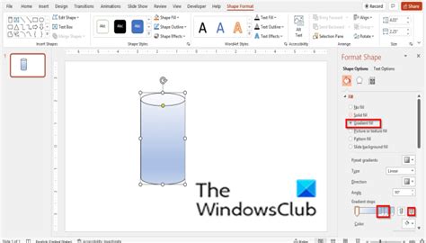 Image result for PowerPoint Shape Fill Gradient