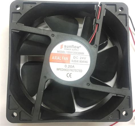 Invento 120x120x38mm DC 24V 0.2A Cooling Fan 3d printer/cnc/robotics ...