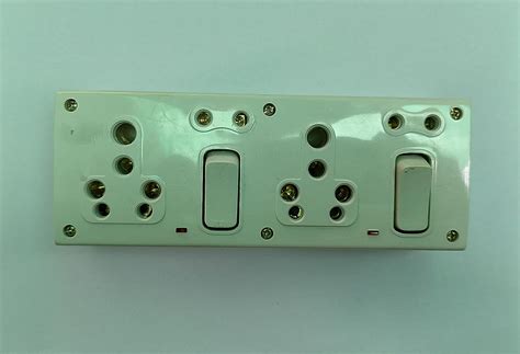 Switch Socket Combined Box 2 in 1 (16/6 Amp) Socket with Separate ...