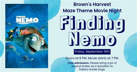 Finding Nemo Movie Night, 1911 Poquonock Ave, Windsor, CT, United ...