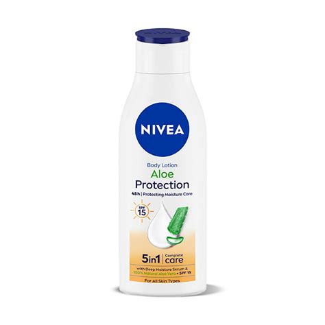 Buy NIVEA Aloe Protection Body Lotion 200 ml | SPF 15 | Aloe Vera ...