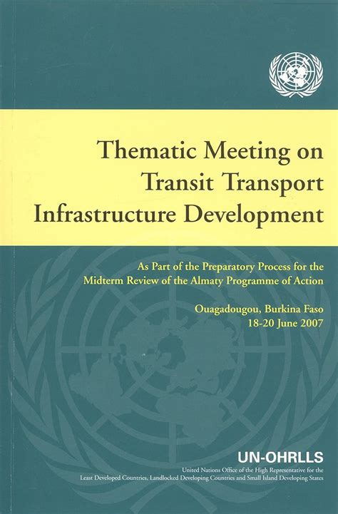 Buy Thematic Meeting on Transit Transport Infrastructure Development ...