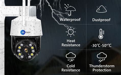 Buy Maizic Smarthome Ultracam 5 MP 4G Falcon 20X Optical Zoom Outdoor ...