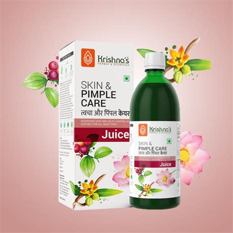 Skin & Pimple Care Juice – Krishna's Herbal & Ayurveda