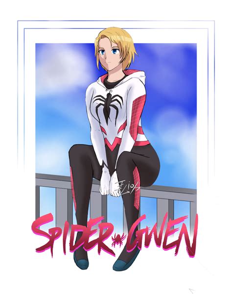 Spider Gwen fan art by EliohRxH on DeviantArt