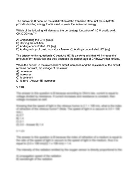 SOLUTION: Aamc mcat practice exam 1 with complete solution - Studypool