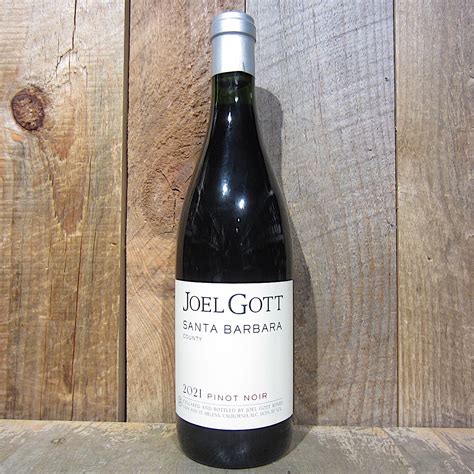 Joel Gott Santa Barbara Pinot Noir 2021 750ml - Oak and Barrel
