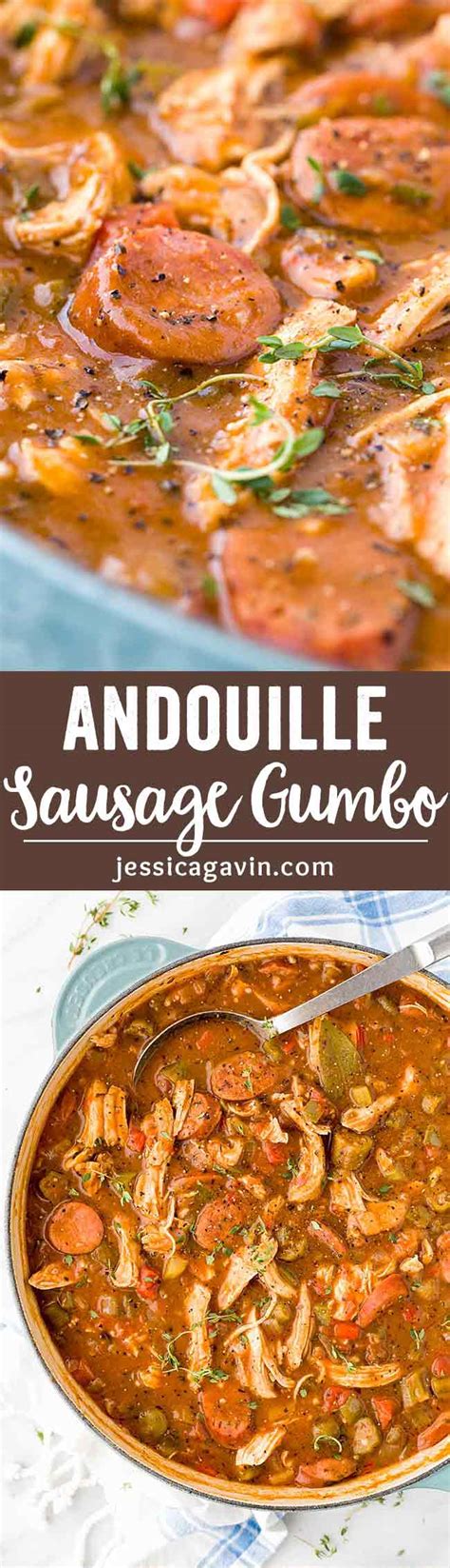 Andouille Sausage And Chicken Gumbo at Terry Haskell blog
