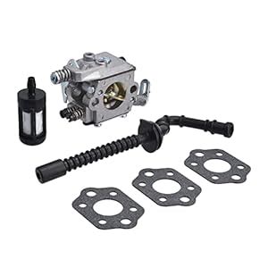 Carburetor Gasket Fuel Hose Tube Filter Spark Plug Kit for STIHL MS250 ...