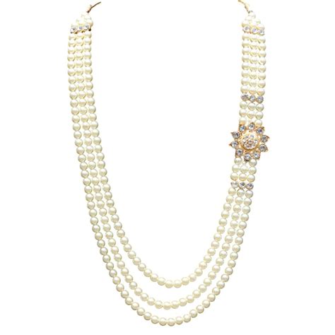 Geetanjali Crafts Handmade Pearl Stone & Studded AD (American Diamond ...