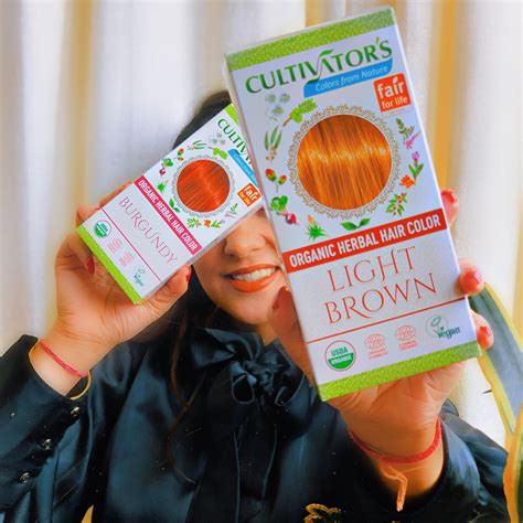 Buy Cultivators Organic Herbal Hair Color Online - Free Shipping