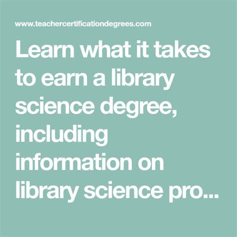 Image result for Library Science Degree Programs