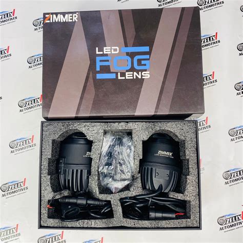 ZIMMER 2-Inch Dual Color Bi-LED Projector Fog Lamp | Universal – Zelix ...