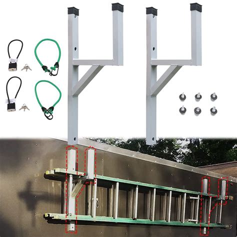 Buy Aluminum Side Trailer Ladder Rack Fit for Enclosed Trailer Online ...