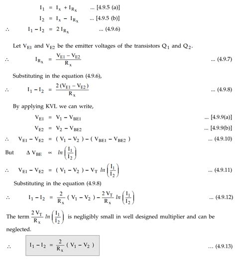 Four Quadrant Variable Transconductance Multiplier Circuit - Operating ...
