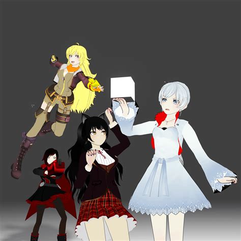Reposted this since the original got deleted but here's Team RWBY ...