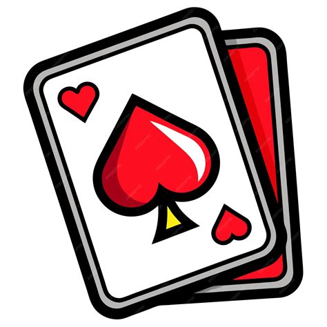 Playing card clip art and Vector Design With a White Background ...