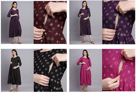 Design 2 Ganpati Rayon Feeding Kurtis – Kavya Style Plus