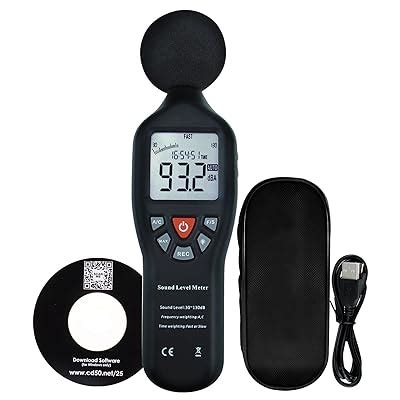 TEKCOPLUS Decibel Meter Sound Level Meter Data Logger with CD India | Ubuy