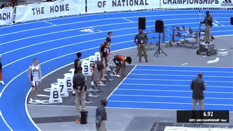 High School Boys' 60m Championship Girls 60m, Prelims 2 | Adidas Track ...