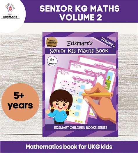 Senior KG Maths book - UKG Maths Workbook for 4+ Years CBSE / UKG Maths ...
