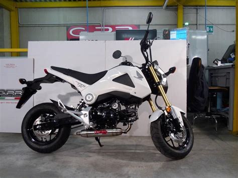 Honda MSX Grom 125 GPR Exhaust Systems REVERSE RACE Full System With M ...