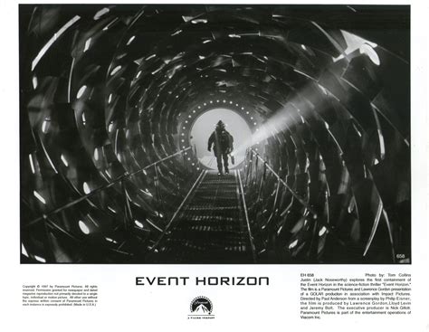 "Looks like a meat grinder to me."- Justin | Event horizon film, Event ...