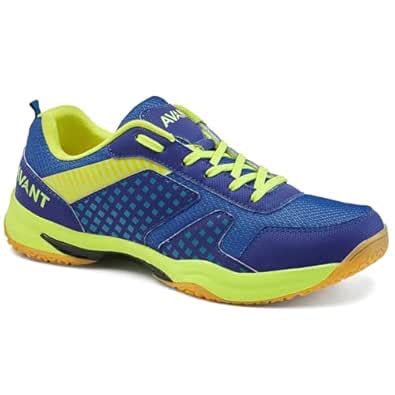 Buy AVANT Men's FluidX Badminton Shoes-Non Marking, Anti Skid Shoes ...