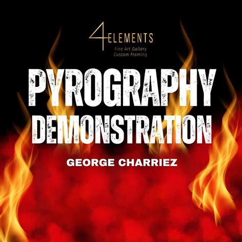 Pyrography Demonstration 的图像结果