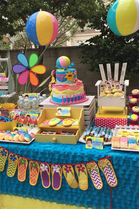 46 Fun and Colorful Pool Party Ideas! - The Catch My Party Blog
