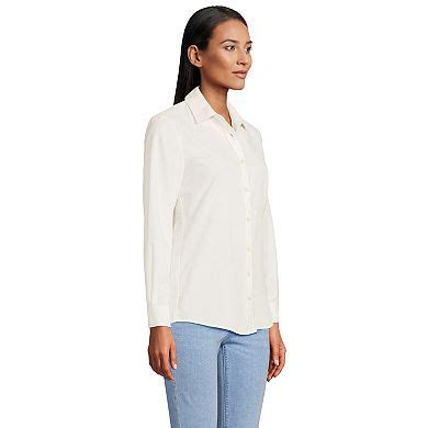 Women's Lands' End Long Sleeve Shirt