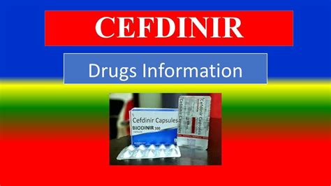 CEFDINIR - antibiotic - - Generic Name , Brand Names, How to use ...