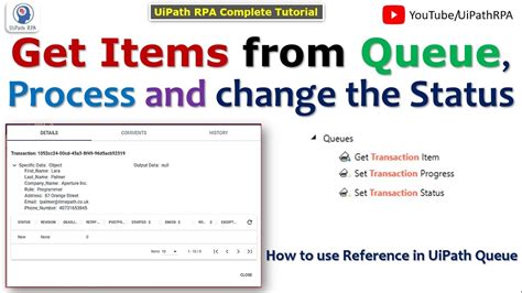 Image result for UiPath Get Transaction Item From Queue Reframework