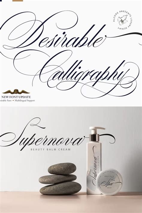 Desirable Calligraphy - Leasted - Graphics Template Resources