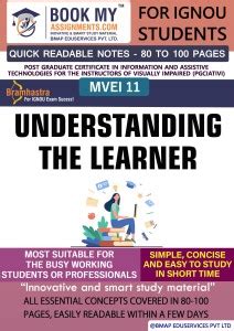 IGNOU MVEI 11 Understanding the Learner Quick Readable Notes ...