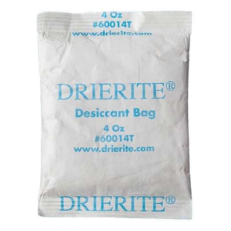 Drierite 60014T Desiccant Tyvek Bags, White; 4 oz/Bag; 750/PK from Cole ...