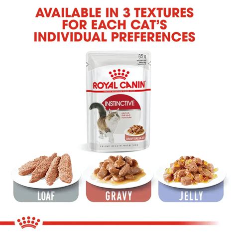 Royal Canin Instinctive Wet Cat Food - All Breed Adult - 85g | Zigly