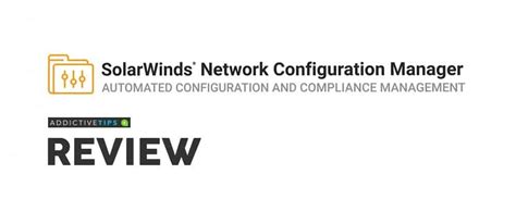 SolarWinds Network Configuration 的图像结果