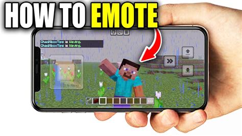 Image result for How to Emote in Minecraft Java PC