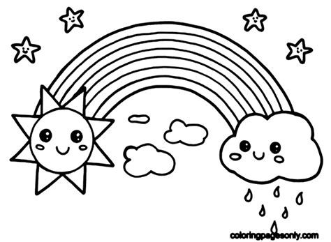 Rainbow Printable Coloring Pages - prntbl.concejomunicipaldechinu.gov.co