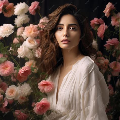 Premium AI Image | Captivating Melancholy Pakistani Drama Actress's ...